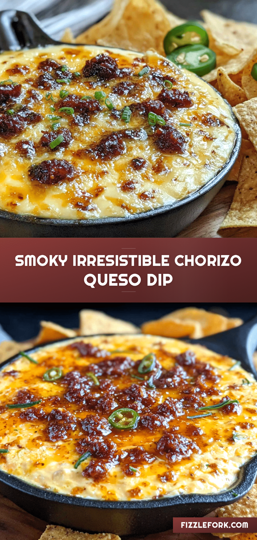 Smoky Chorizo Queso Dip recipe