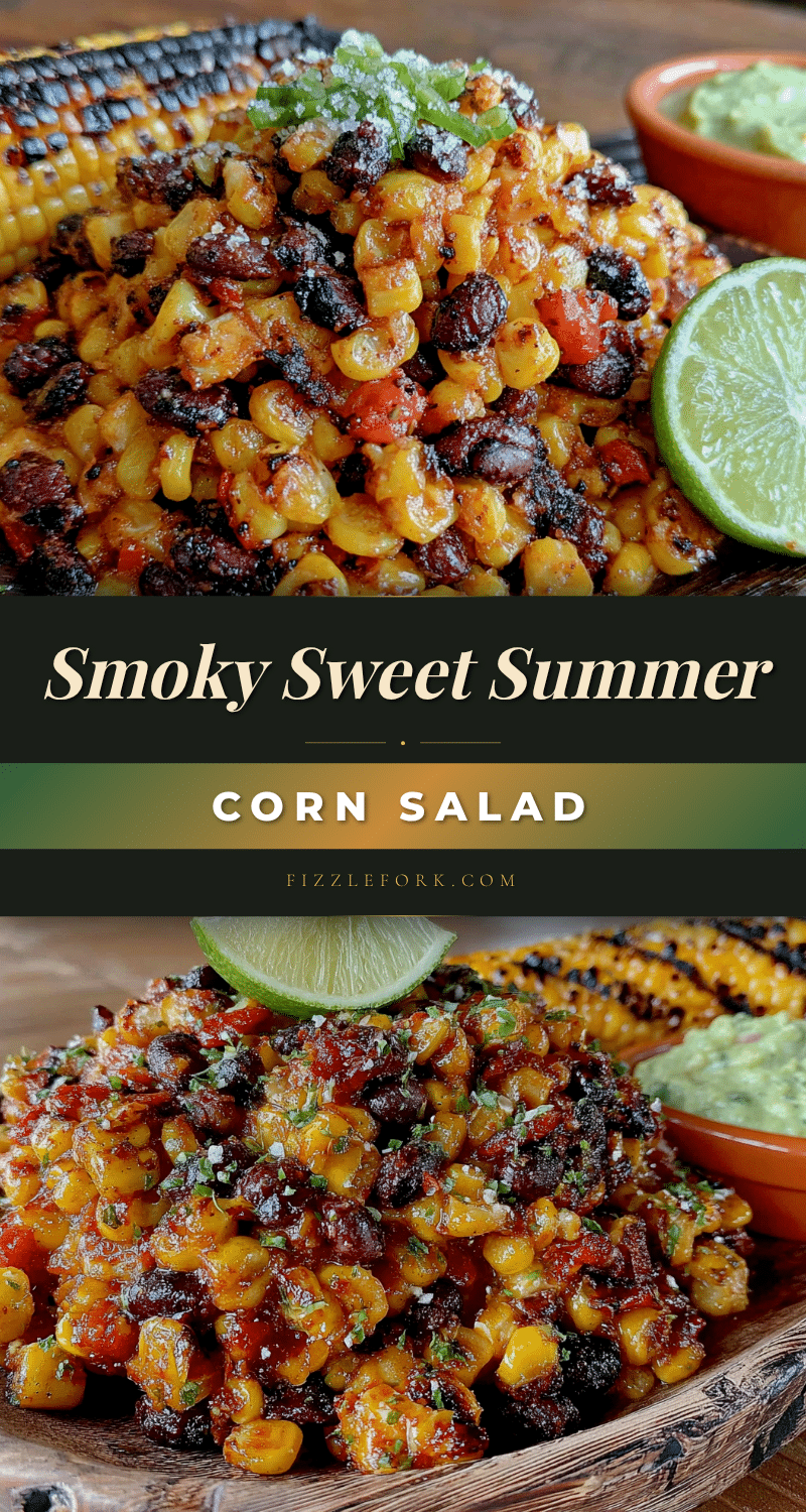 smoky grilled corn and black bean salad recipe