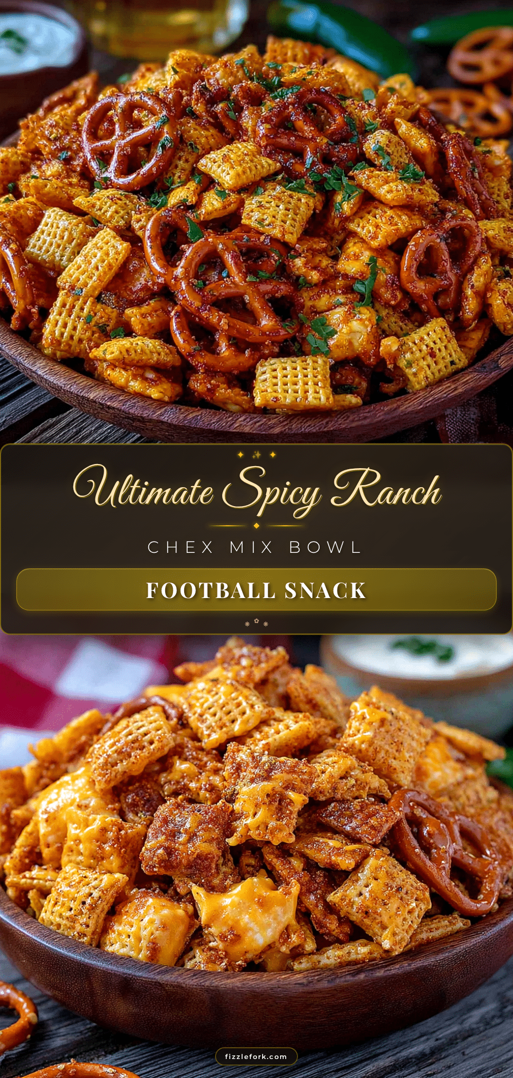 spicy ranch chex mix recipe