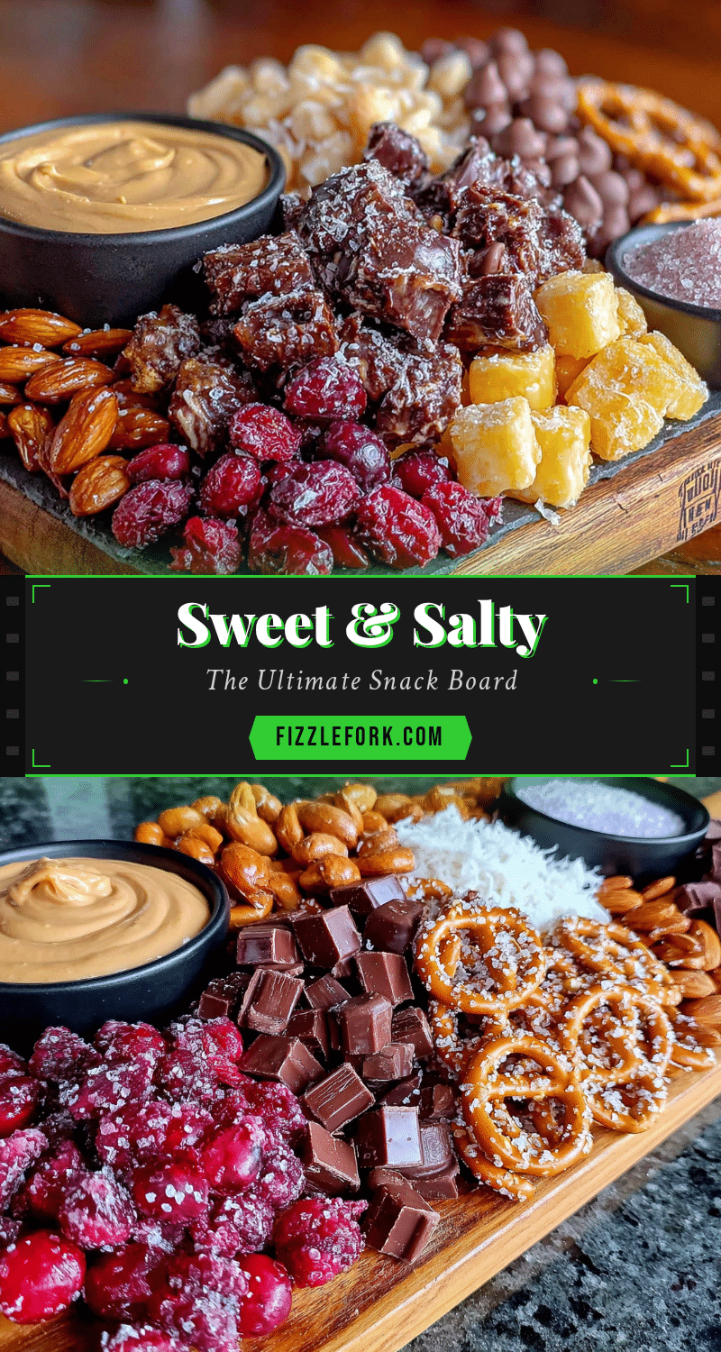 trail mix snack board recipe