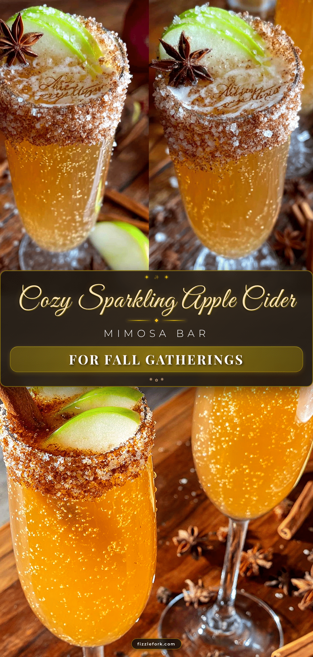 apple cider mimosa bar recipe