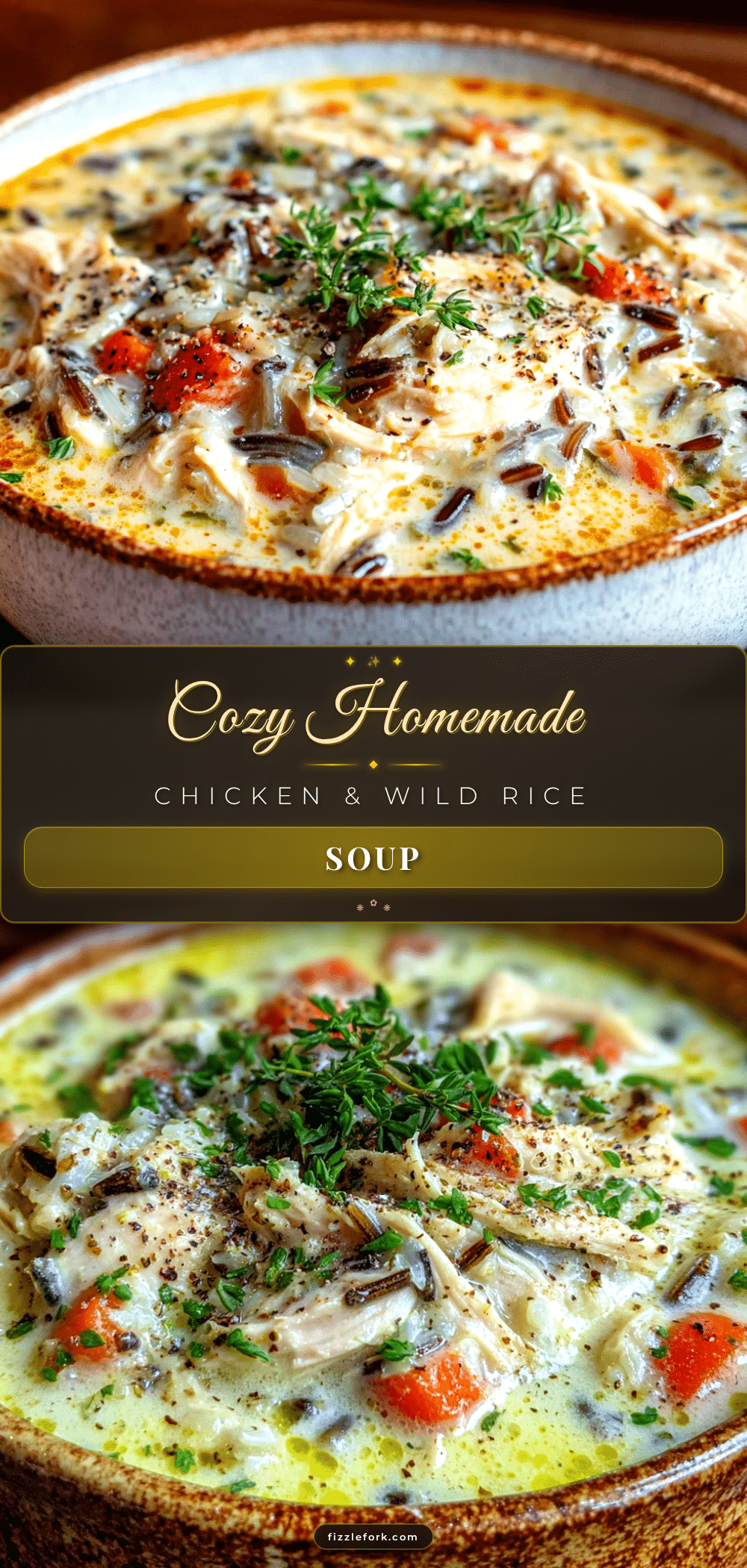 best homemade chicken and wild rice soup recipe