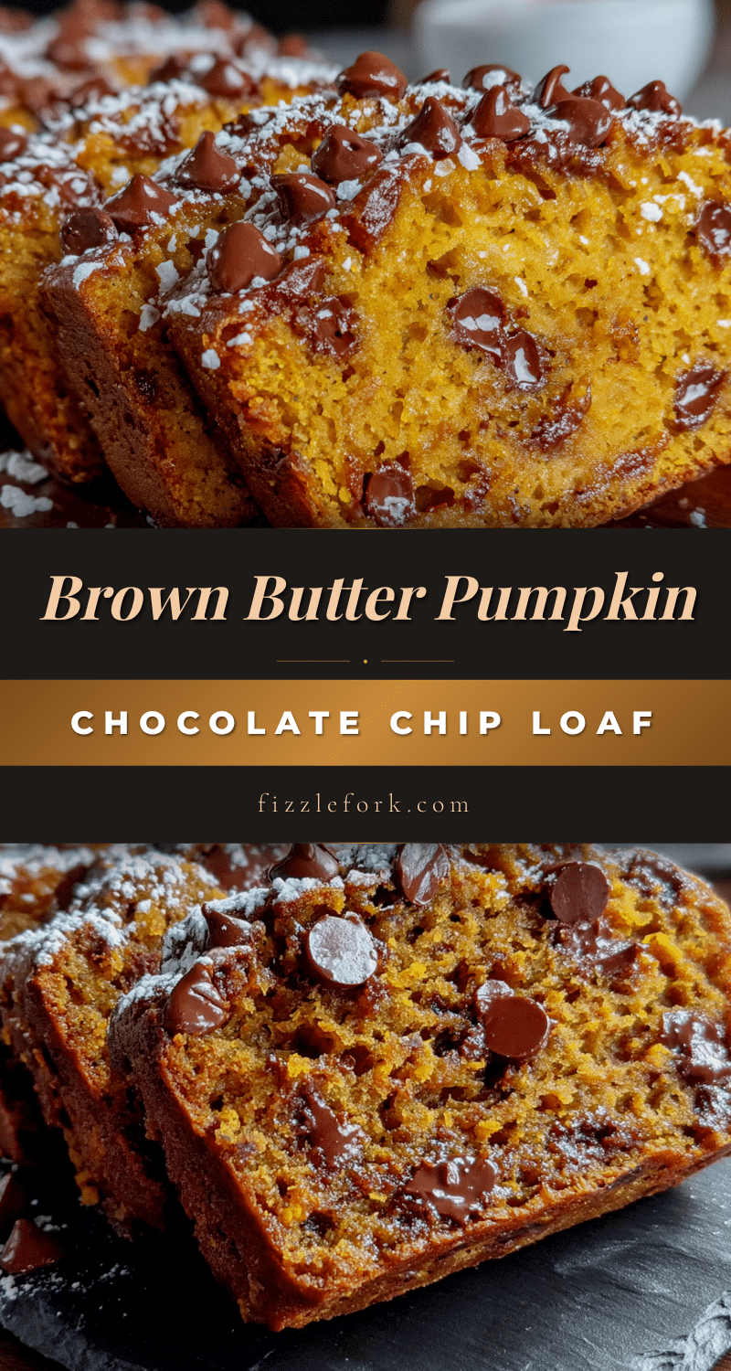 brown butter pumpkin chocolate chip bread recipe