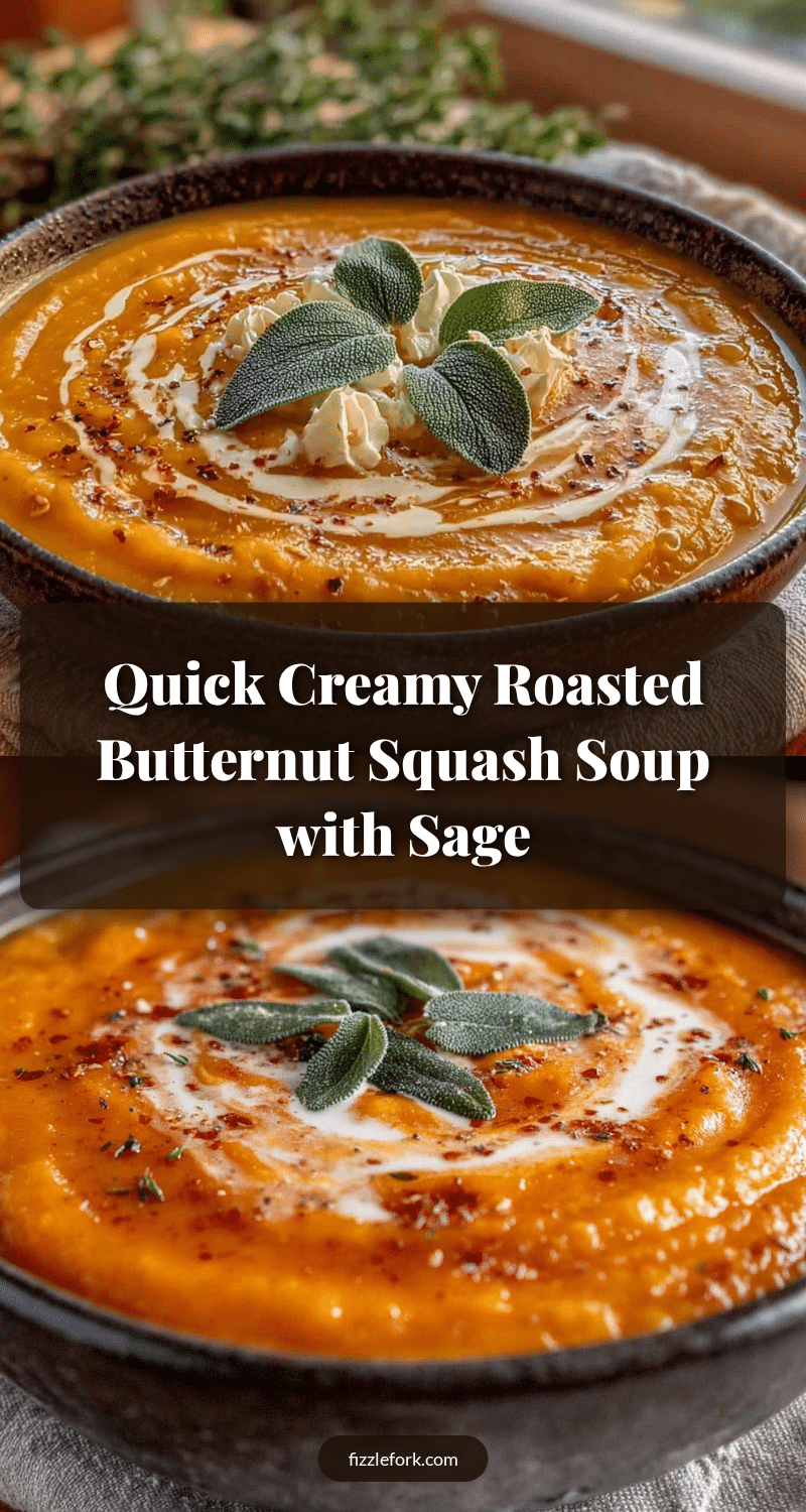 butternut squash soup recipe