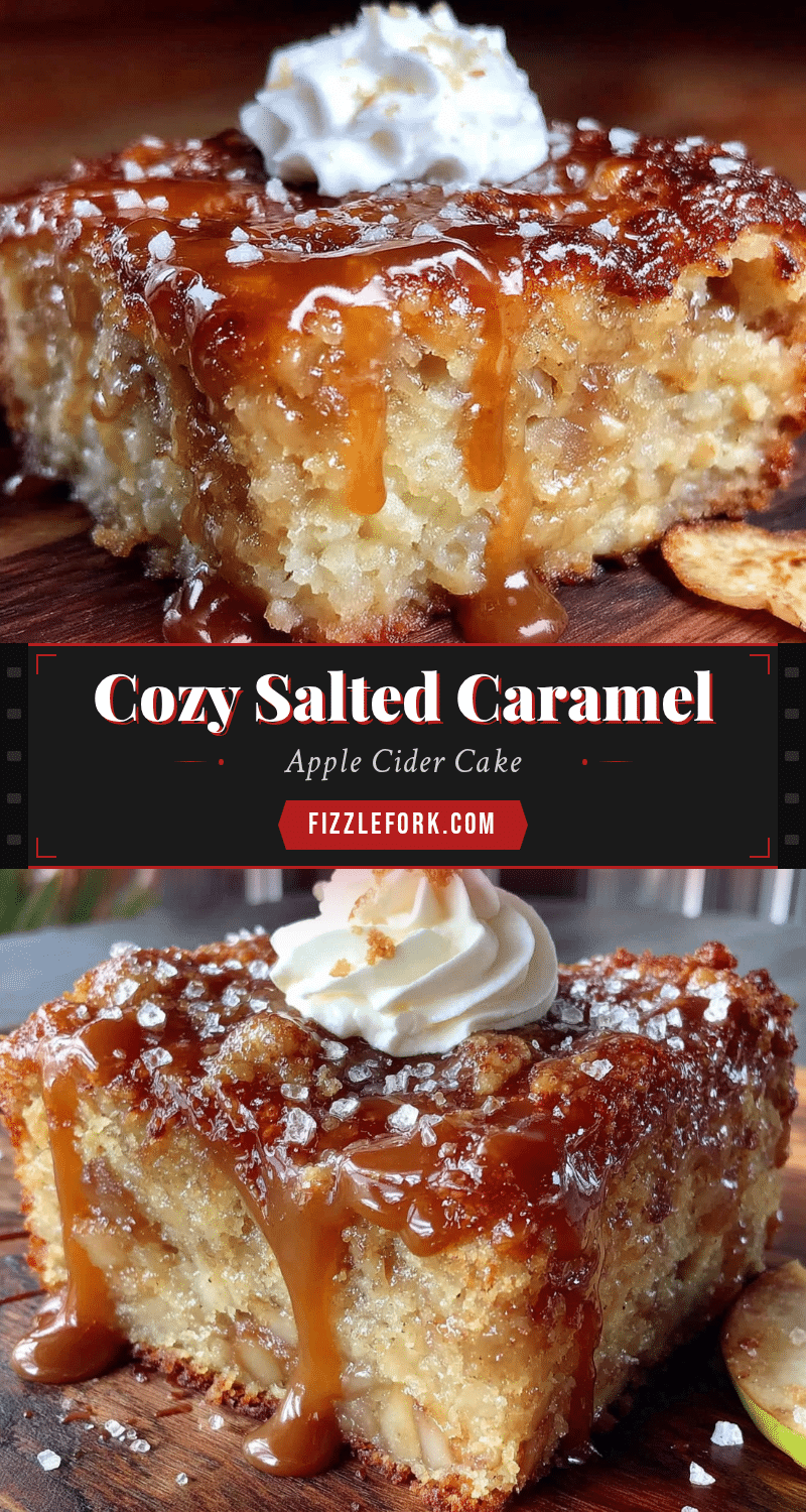 caramel apple cider cake recipe