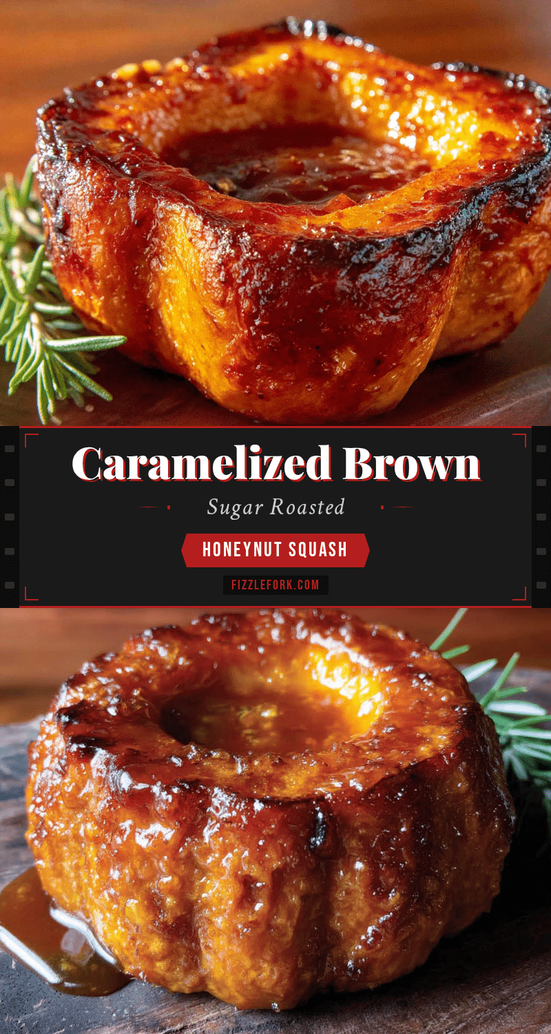 caramelized brown sugar honeynut squash recipe