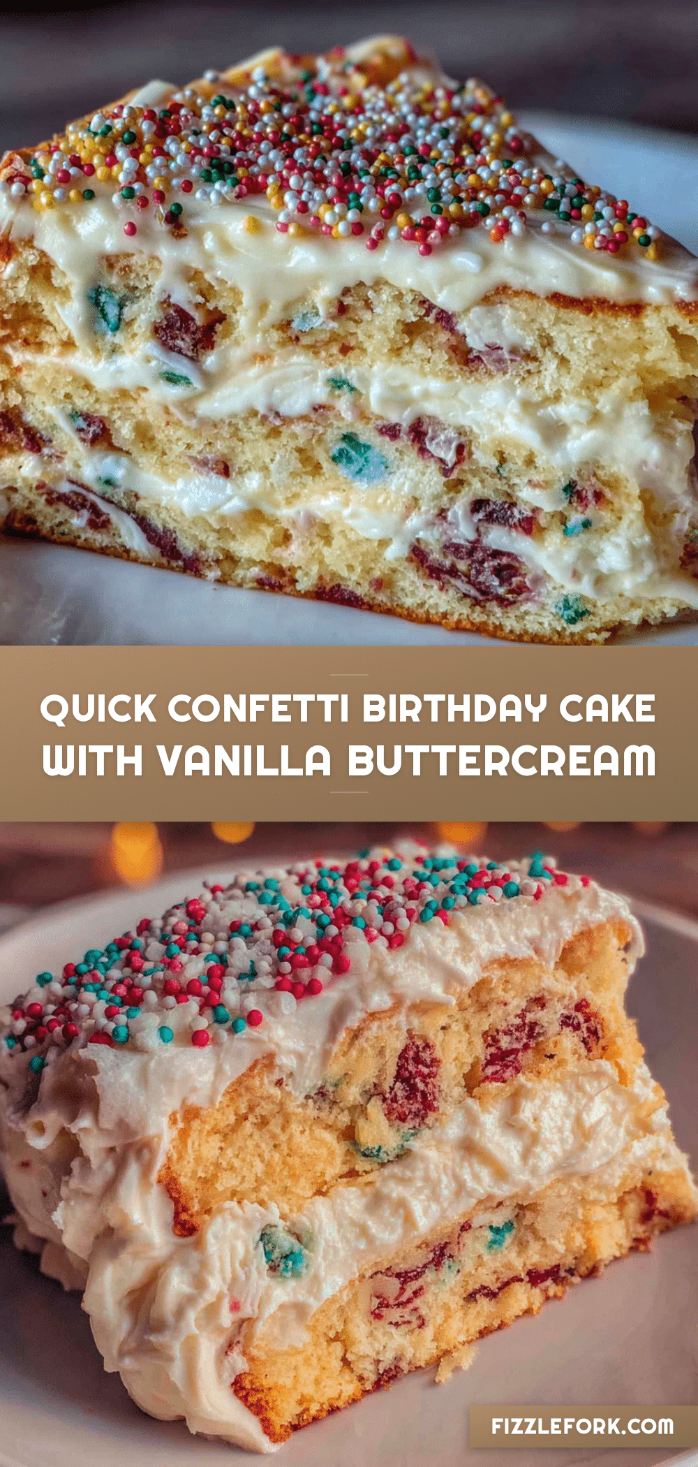 confetti birthday cake recipe