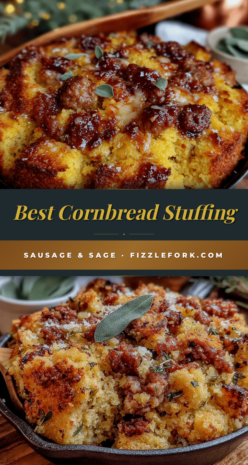 cornbread sausage stuffing recipe