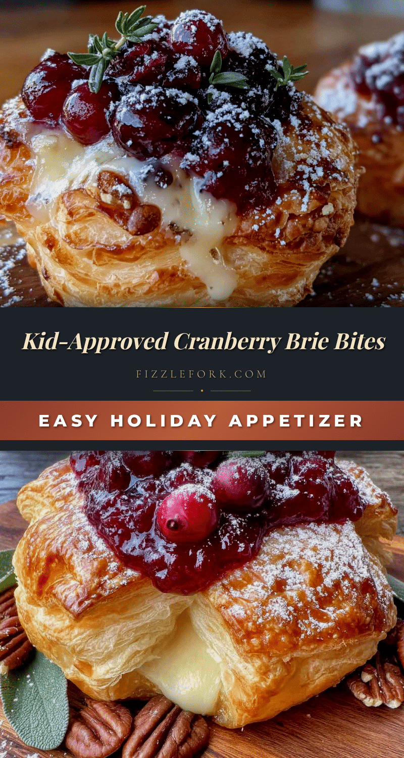 cranberry brie bites recipe