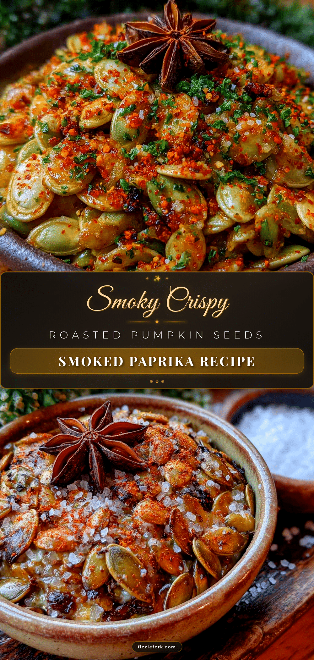 crispy smoky roasted pumpkin seeds recipe
