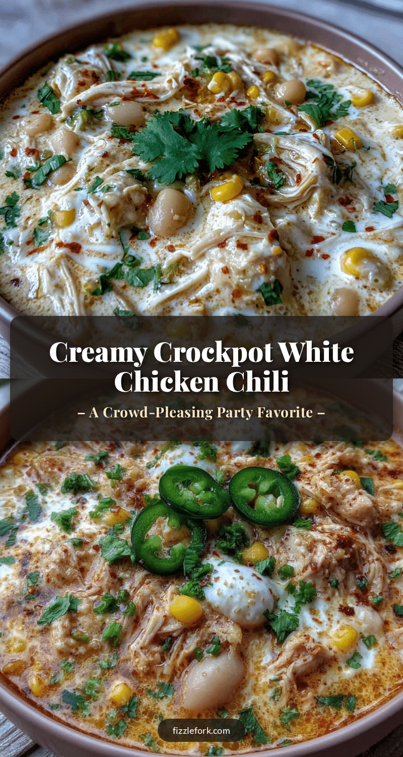 crockpot white chicken chili recipe