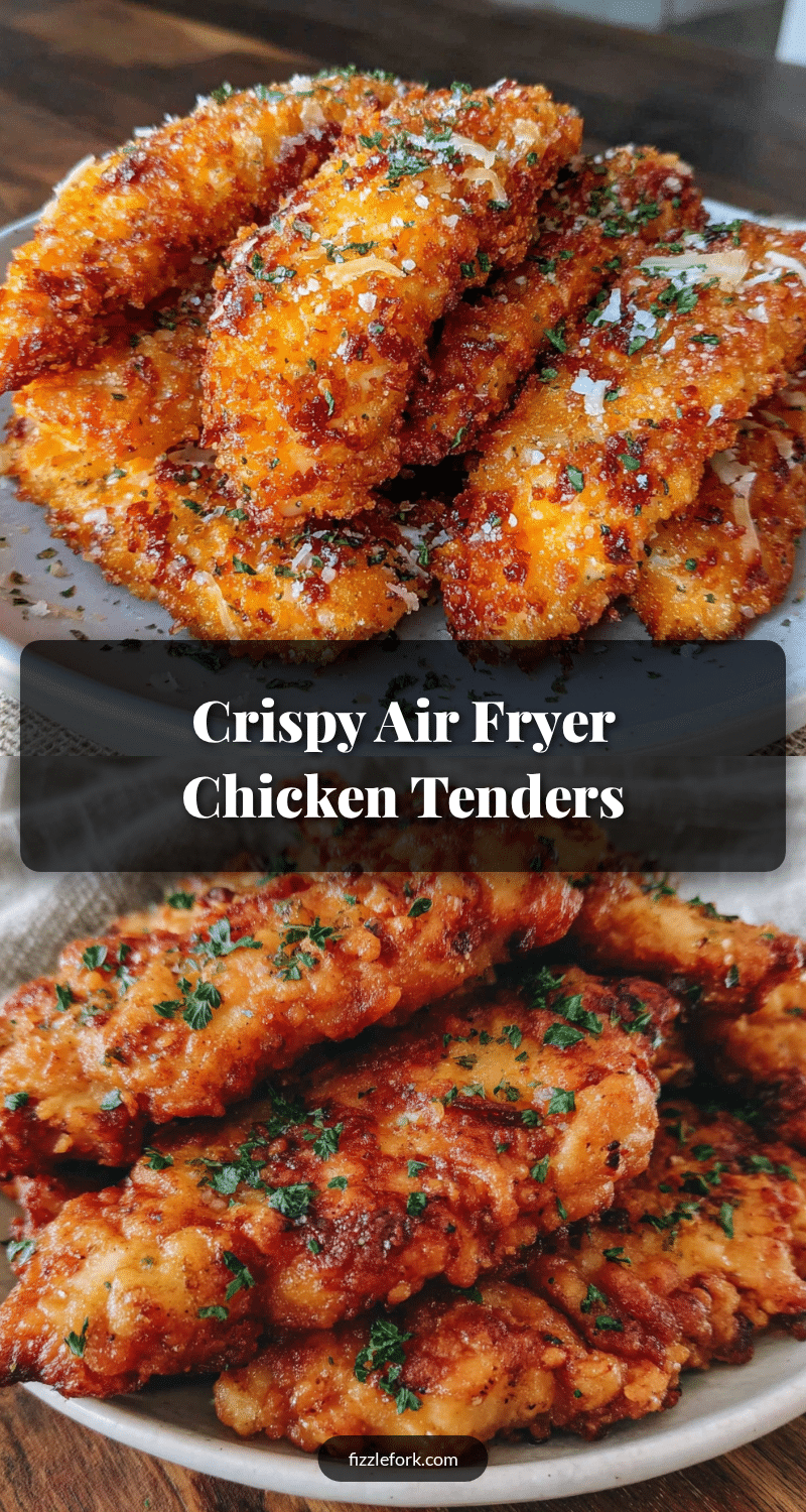 easy crispy air fryer chicken tenders recipe