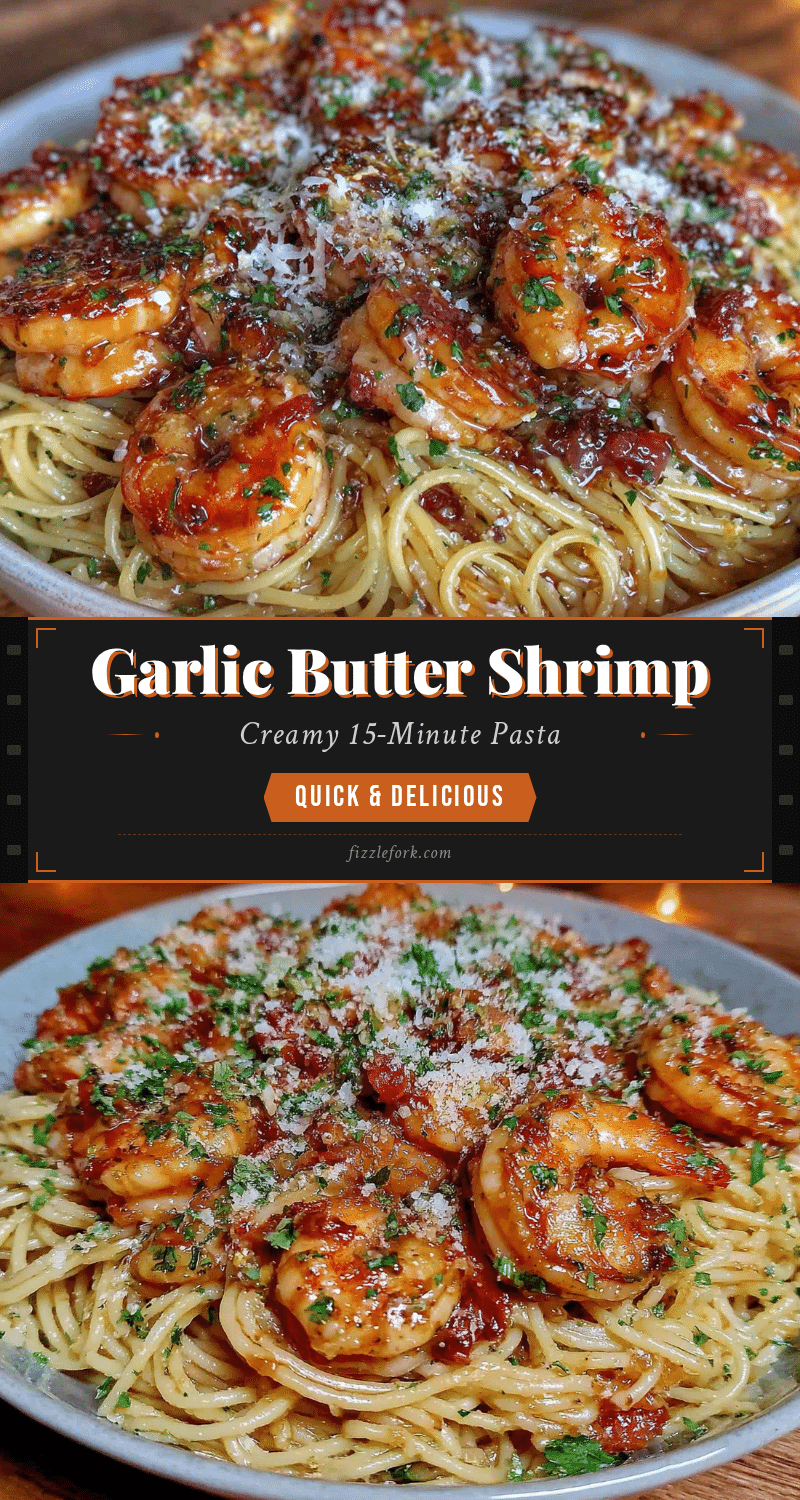 garlic butter shrimp pasta recipe