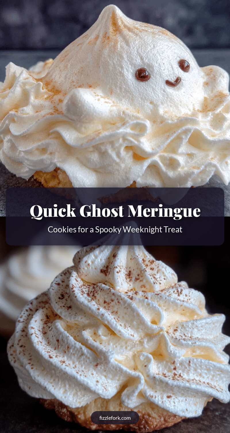 ghost meringue cookies recipe