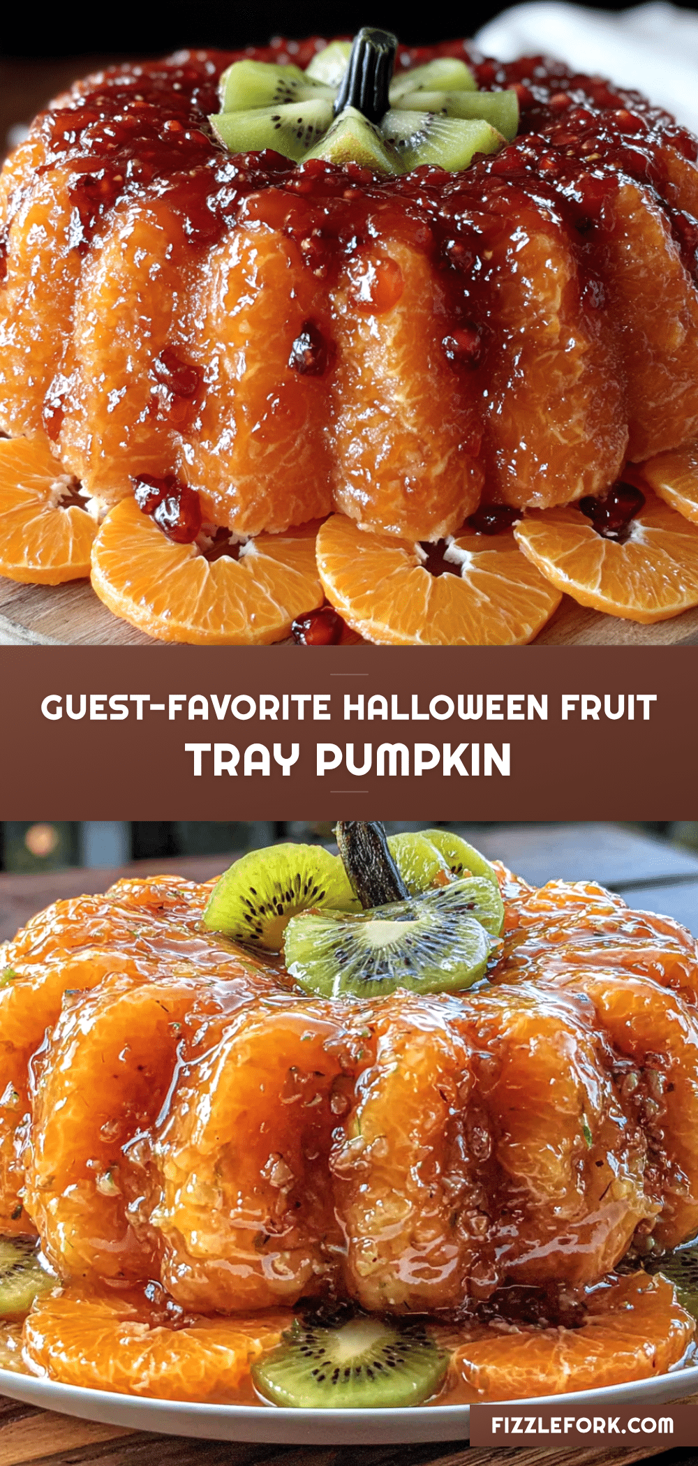 halloween fruit tray pumpkin recipe