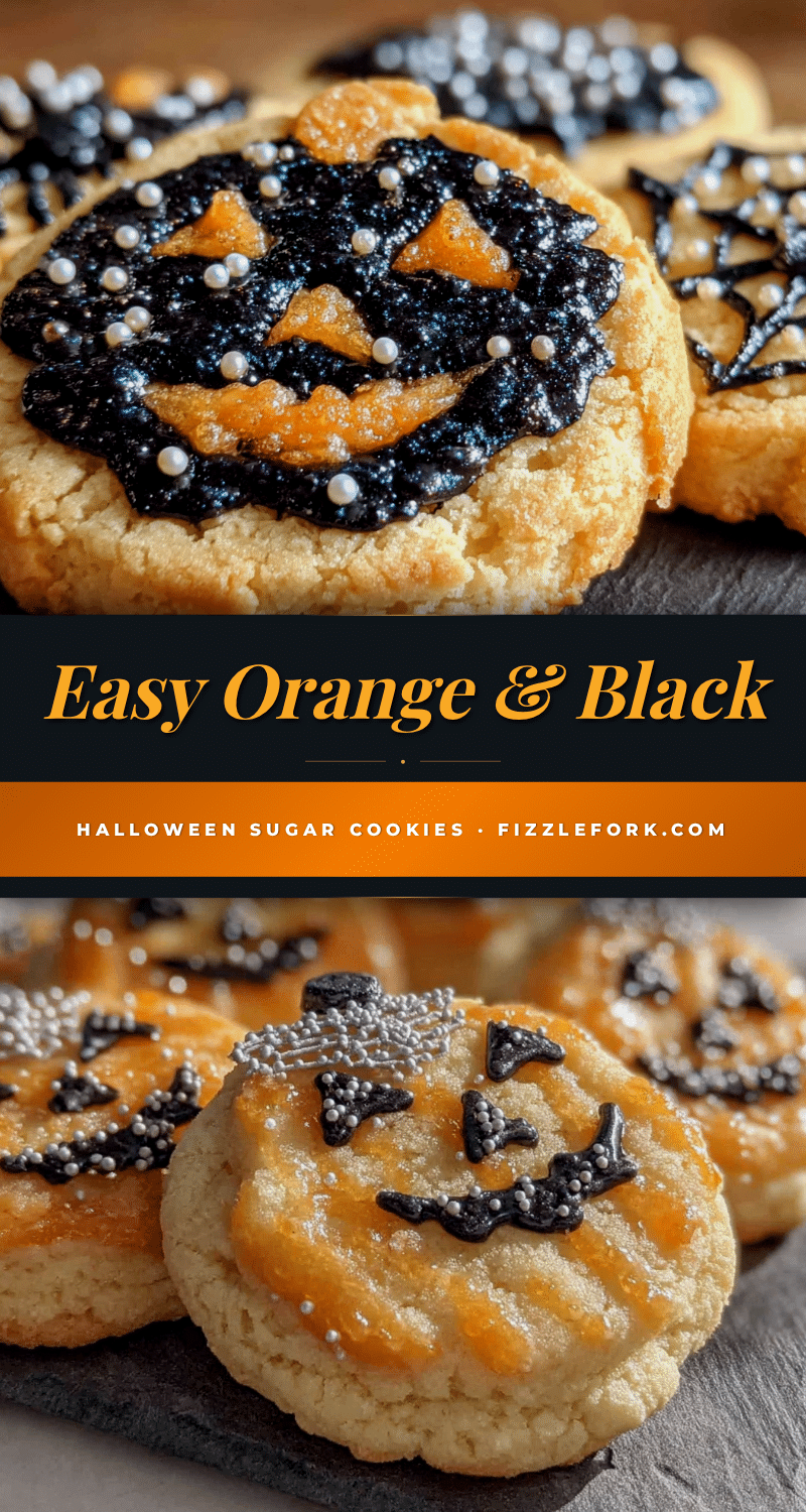 Halloween sugar cookies recipe