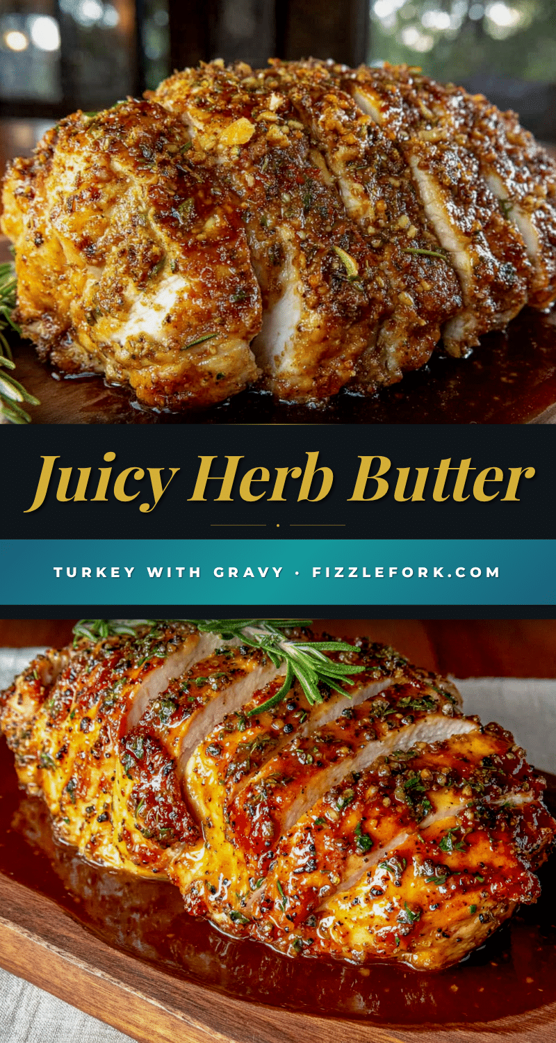 herb butter roasted turkey breast recipe