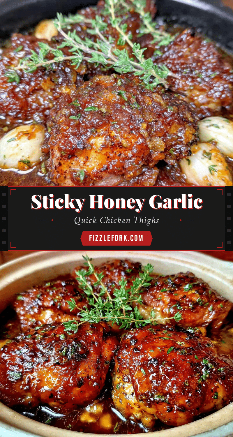 honey garlic chicken thighs recipe
