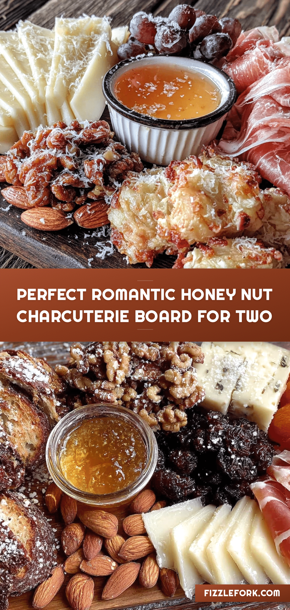honey nut charcuterie board for two recipe