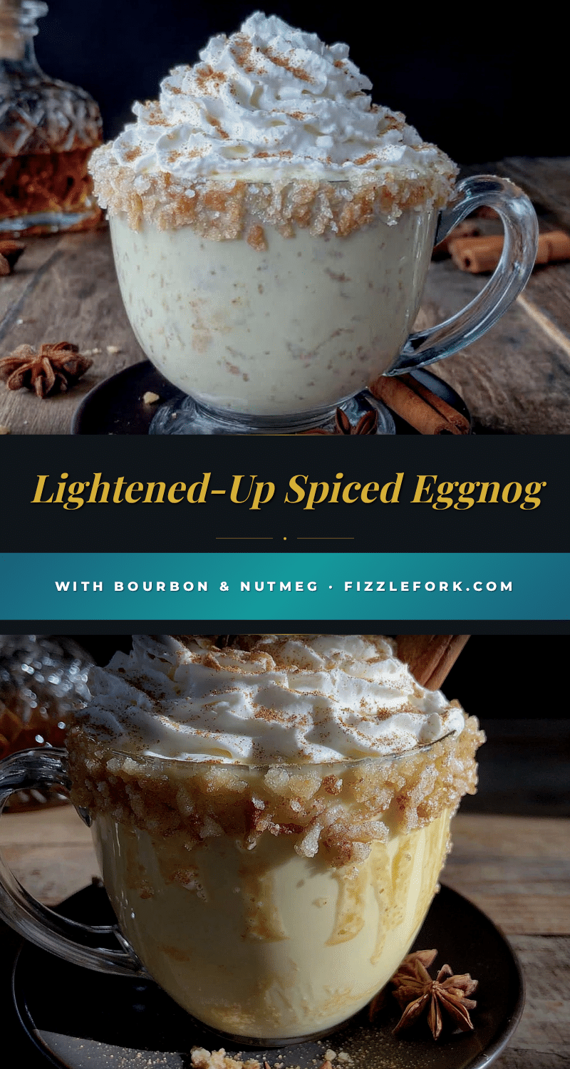 lightened-up spiced eggnog recipe