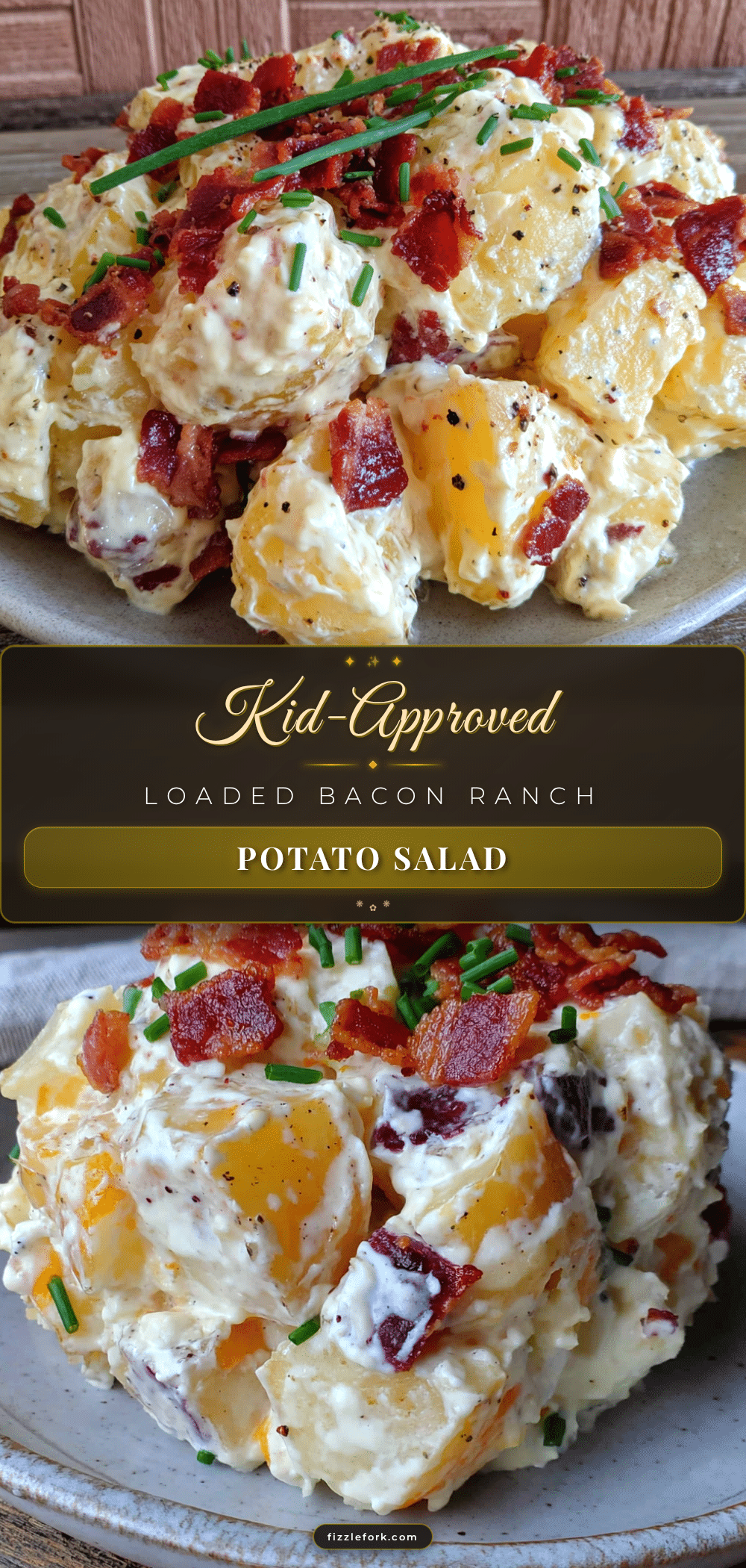 loaded bacon ranch potato salad recipe