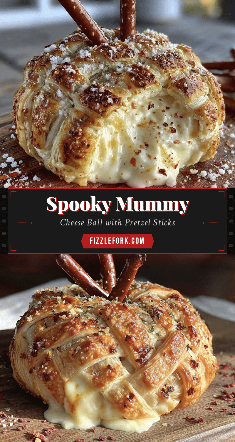mummy cheese ball recipe