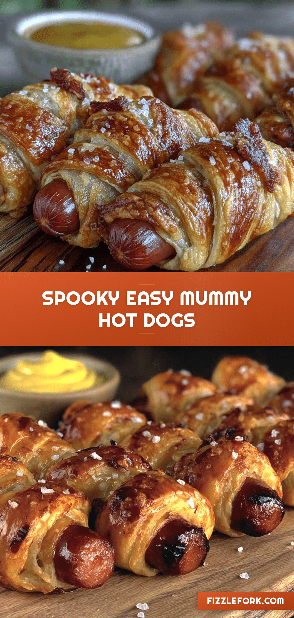 mummy crescent hot dogs recipe