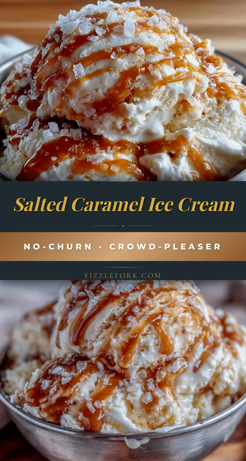 no-churn salted caramel ice cream recipe