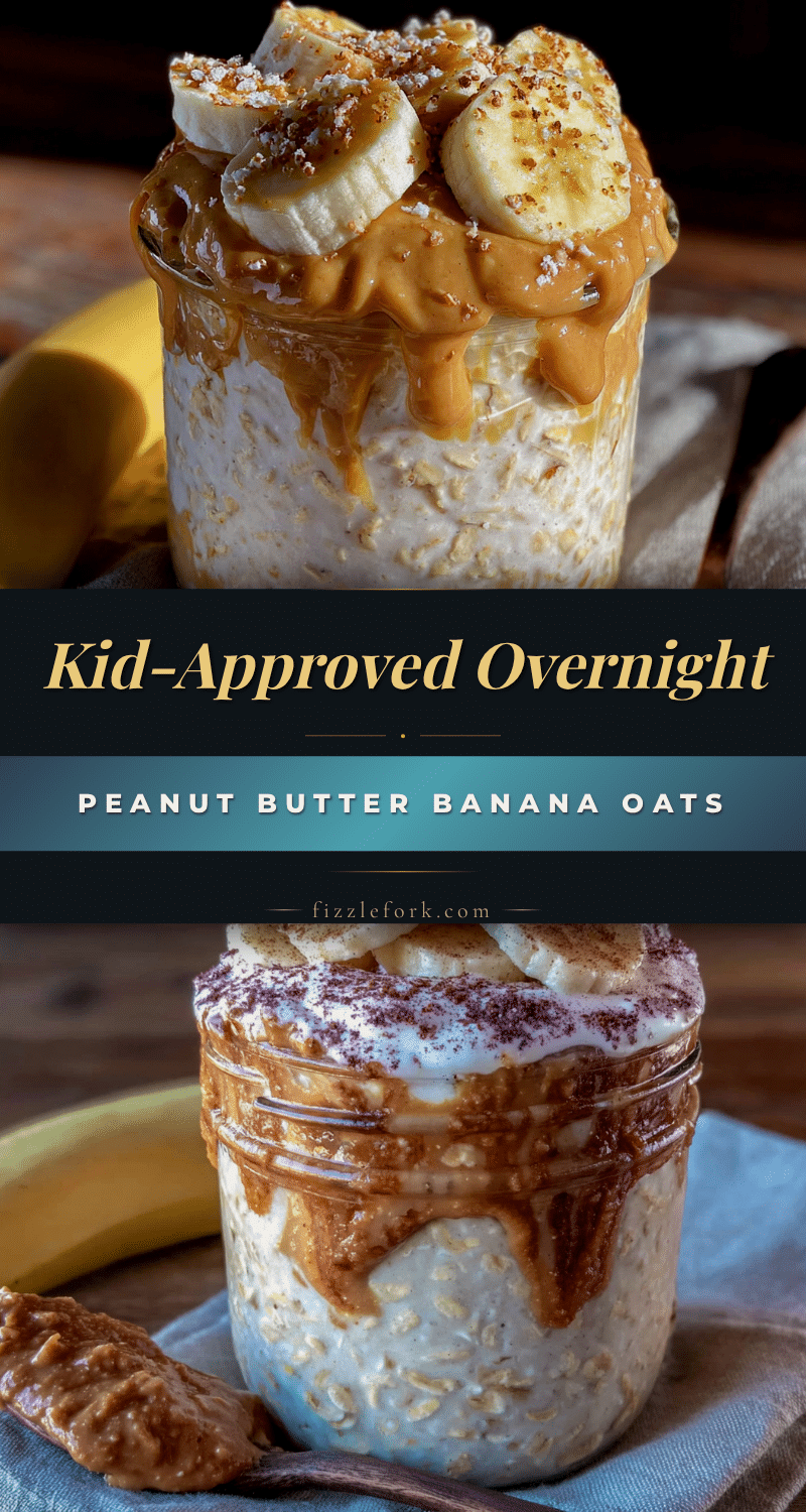 overnight peanut butter banana oats recipe