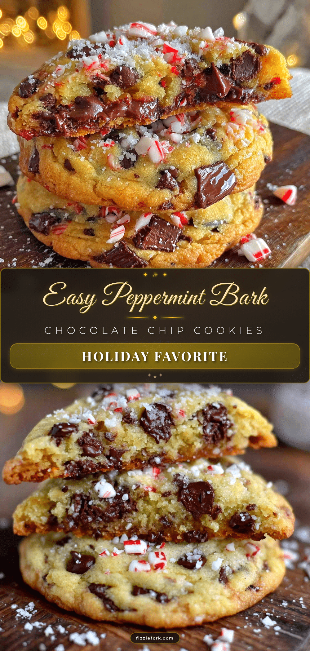 peppermint bark chocolate chip cookies recipe