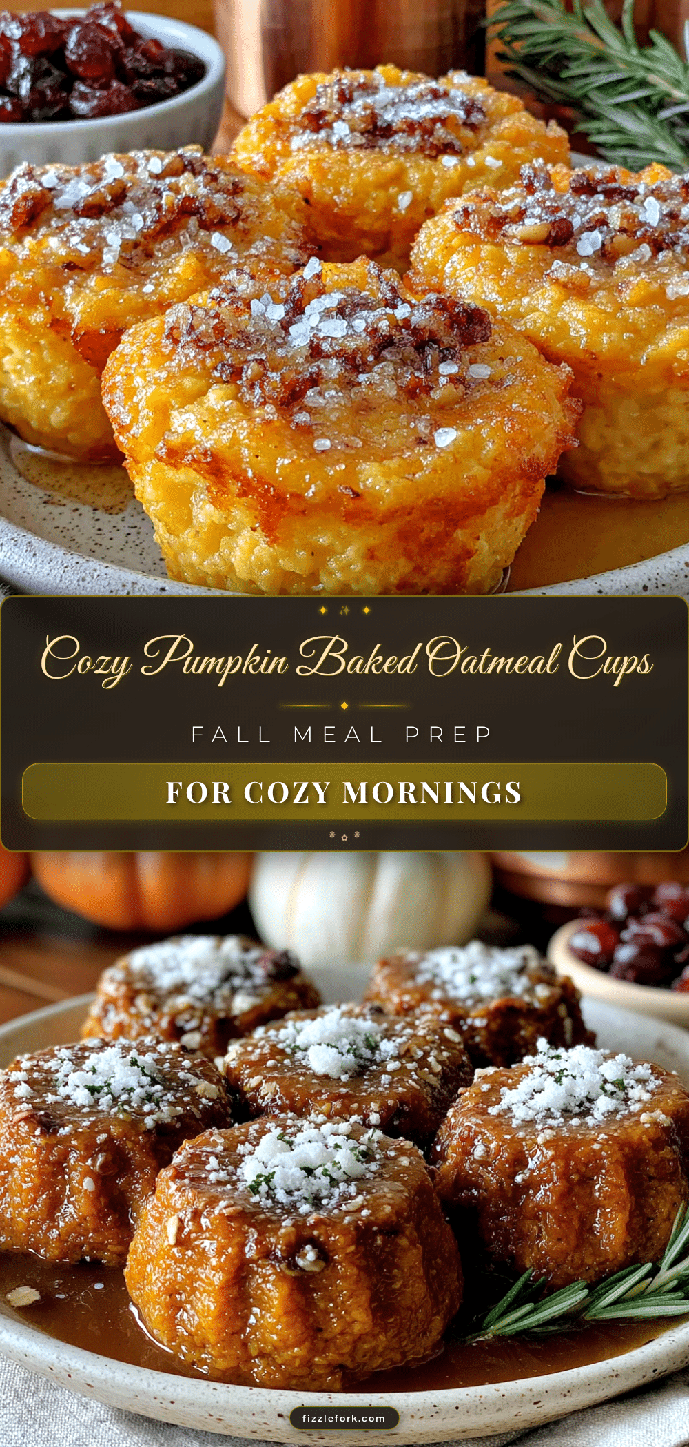 pumpkin baked oatmeal cups recipe