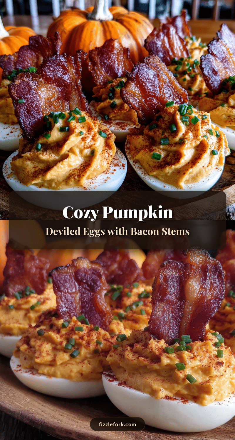 pumpkin deviled eggs recipe