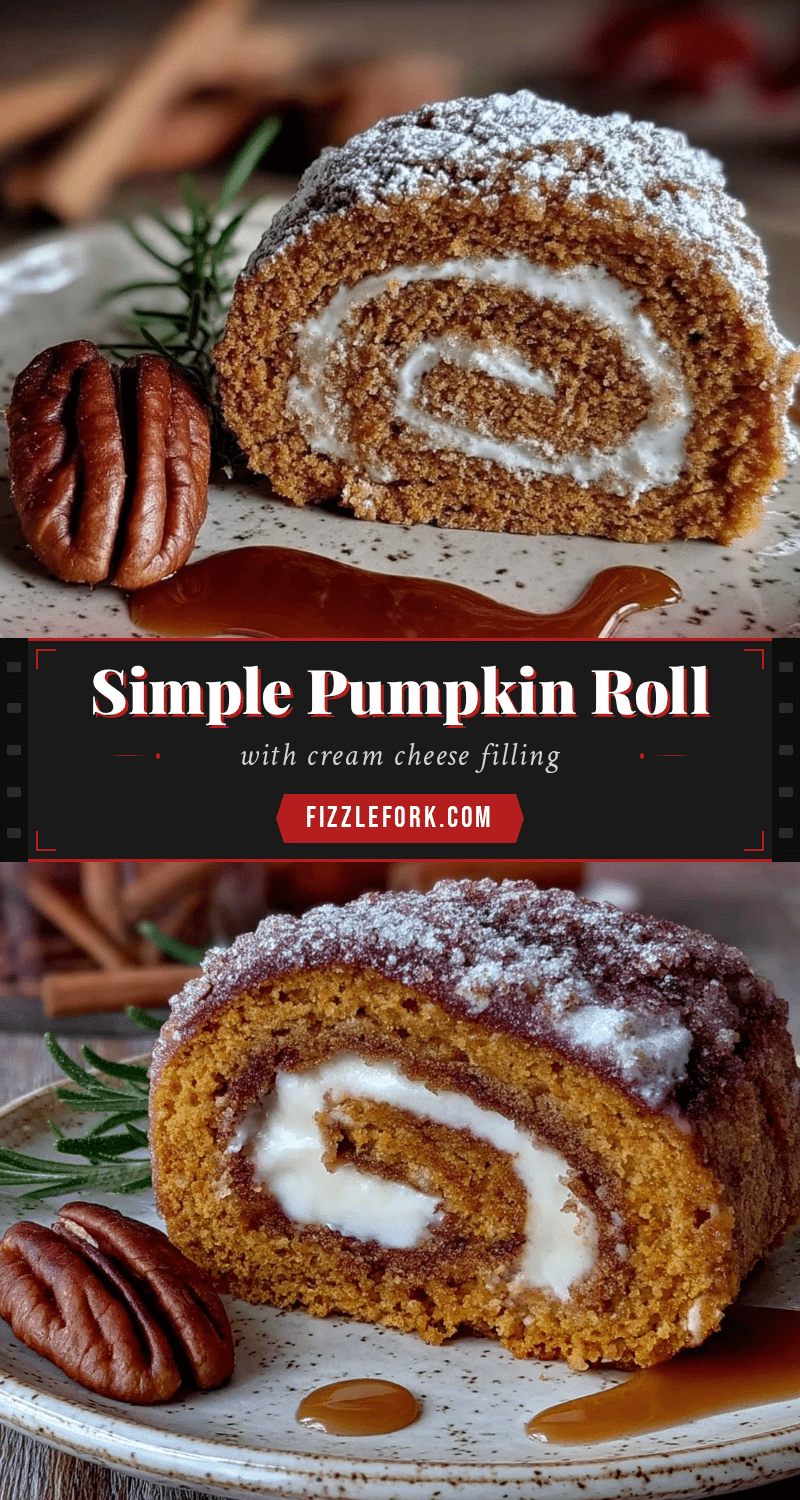 pumpkin roll with cream cheese filling recipe