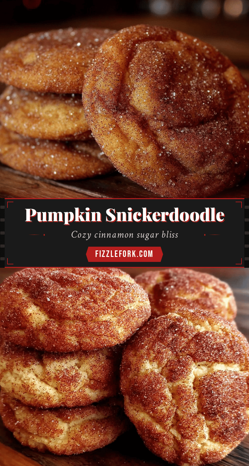 pumpkin snickerdoodle cookies recipe