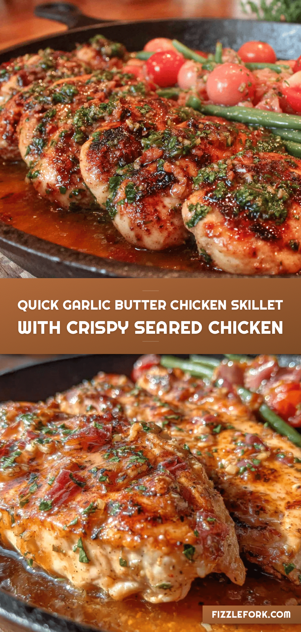 quick garlic butter chicken skillet recipe