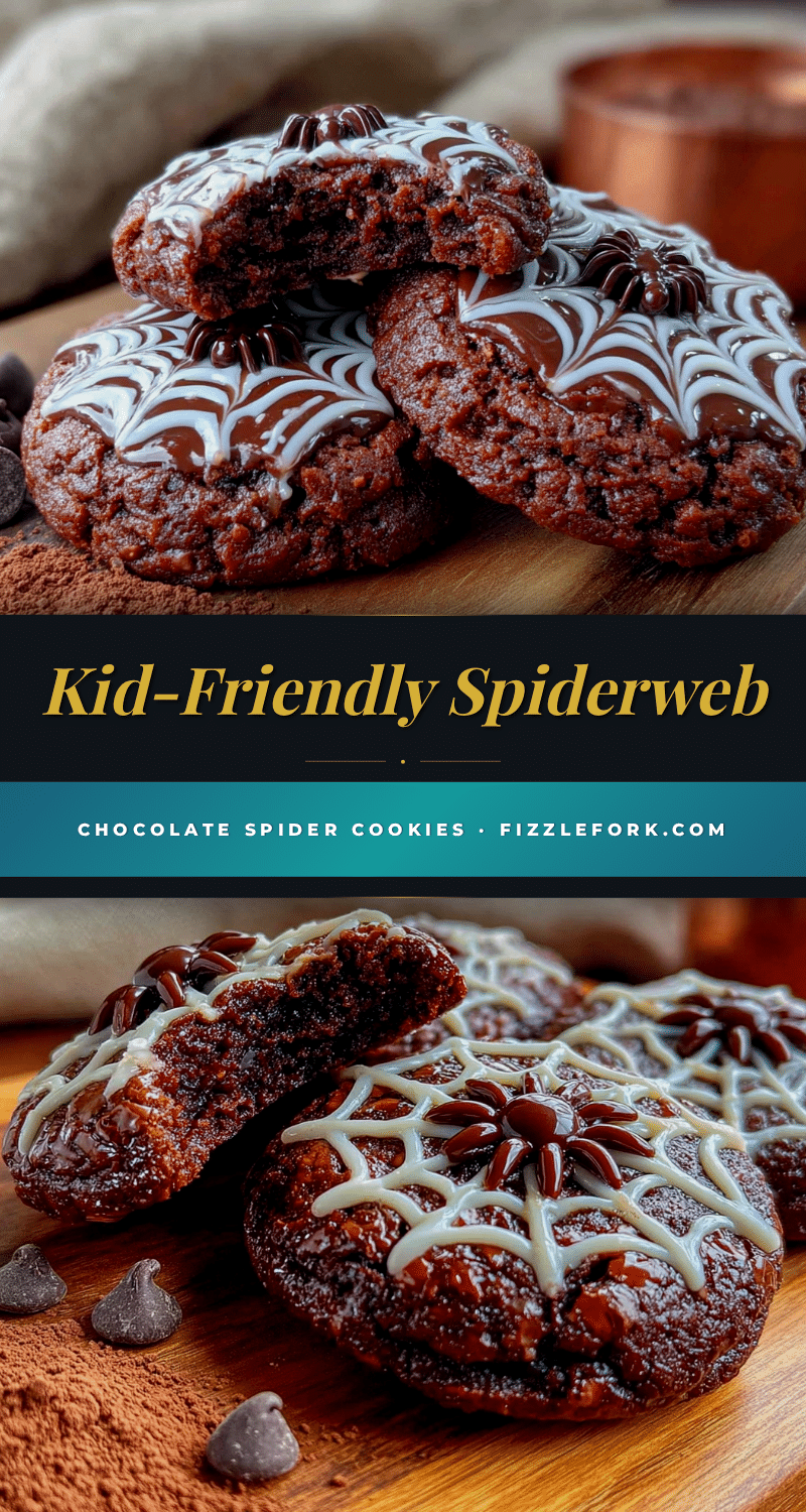 spiderweb chocolate spider cookies recipe
