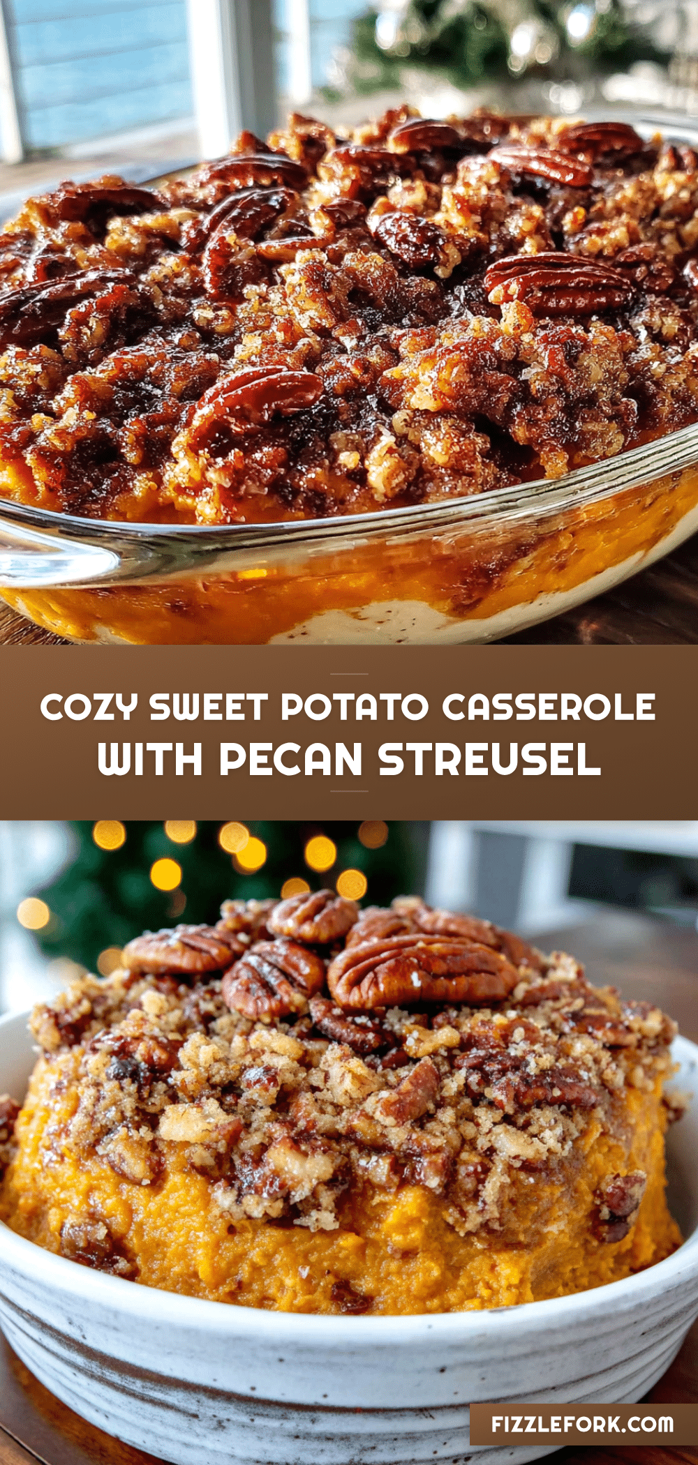 sweet potato casserole with pecan streusel recipe