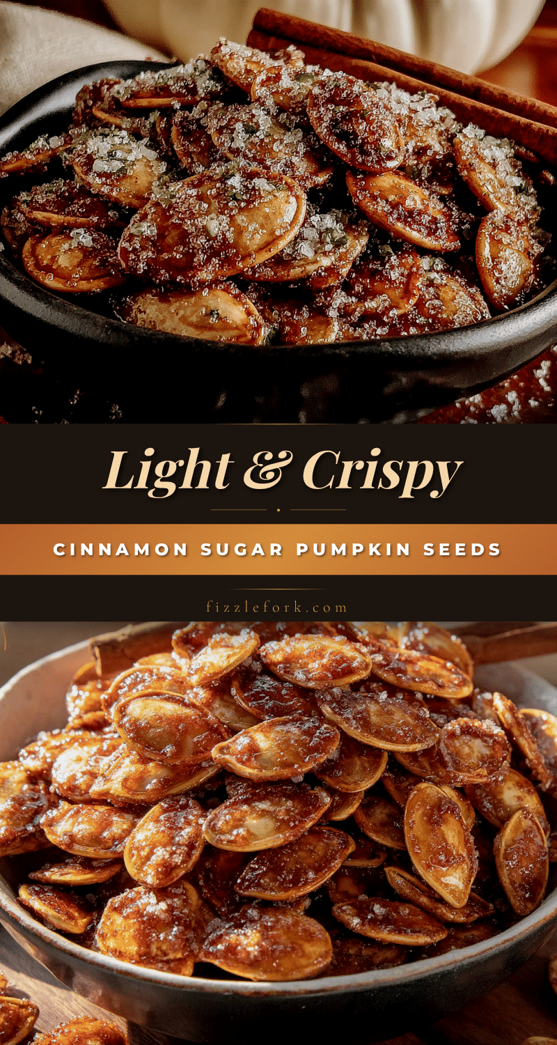 cinnamon sugar pumpkin seeds recipe