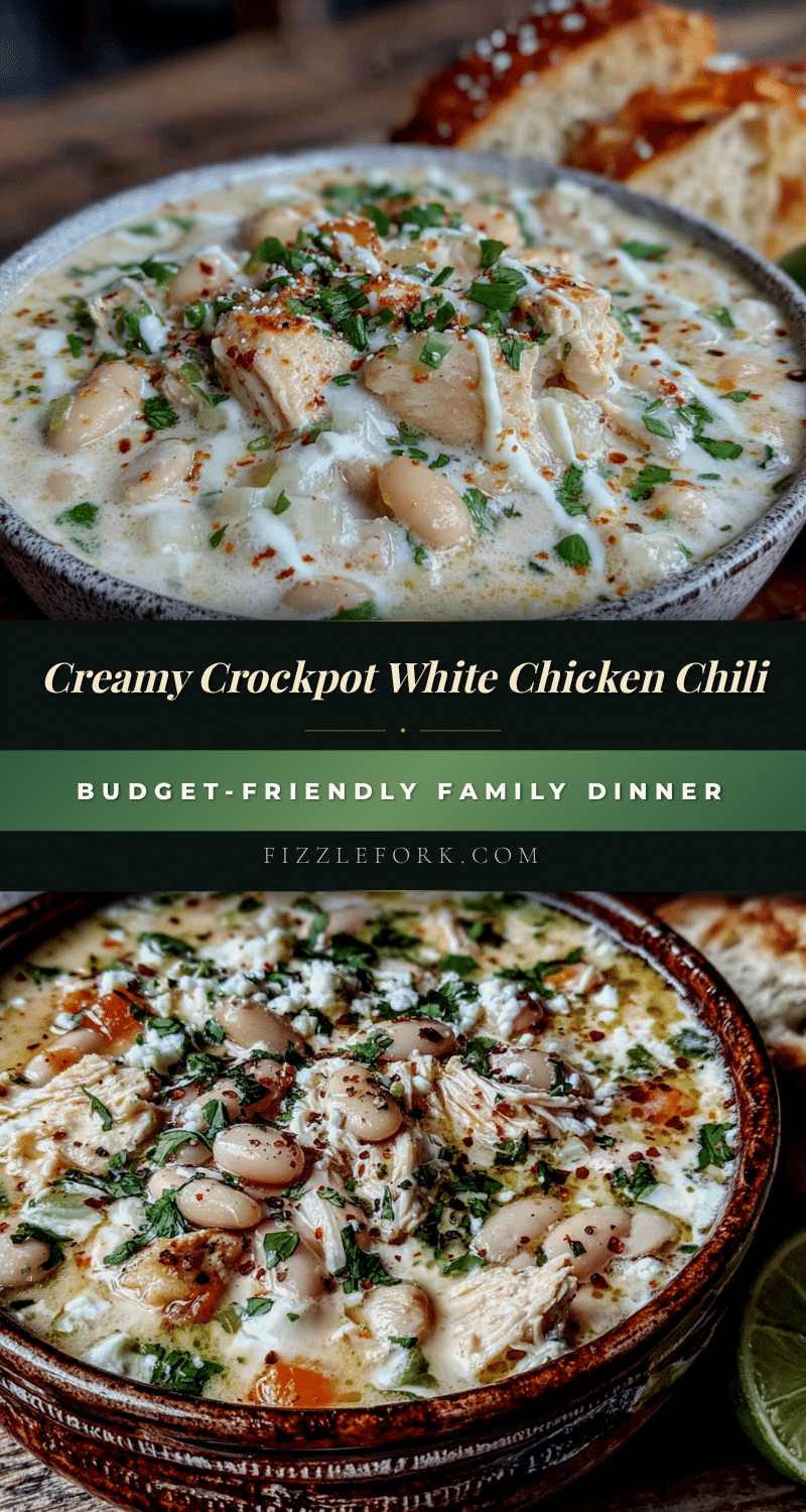 crockpot white chicken chili recipe