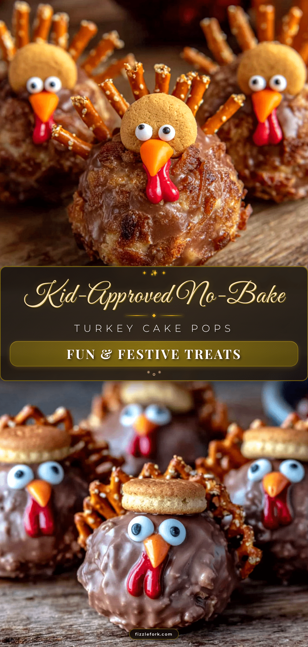 easy no-bake turkey cake pops recipe