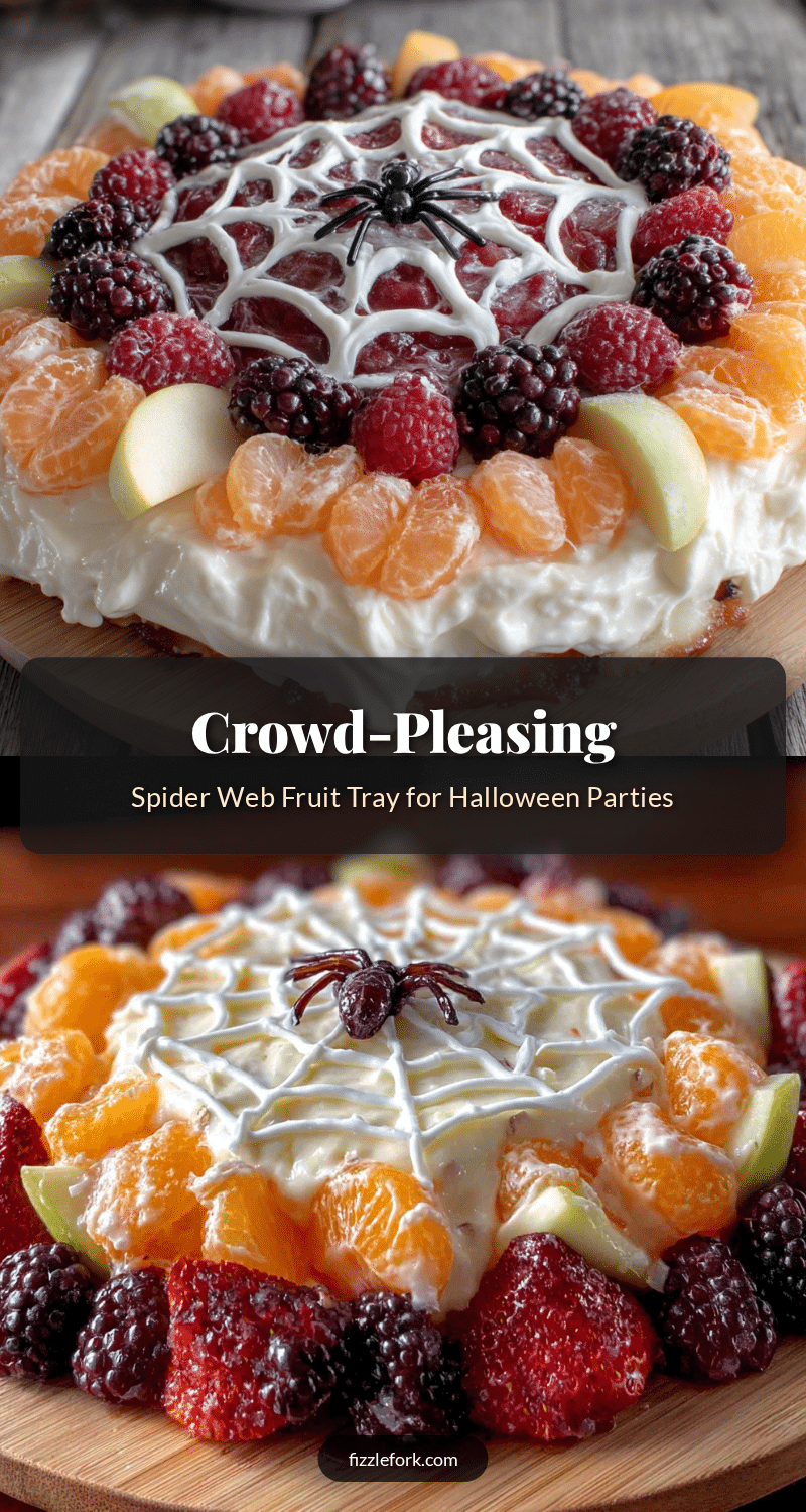spider web fruit tray recipe