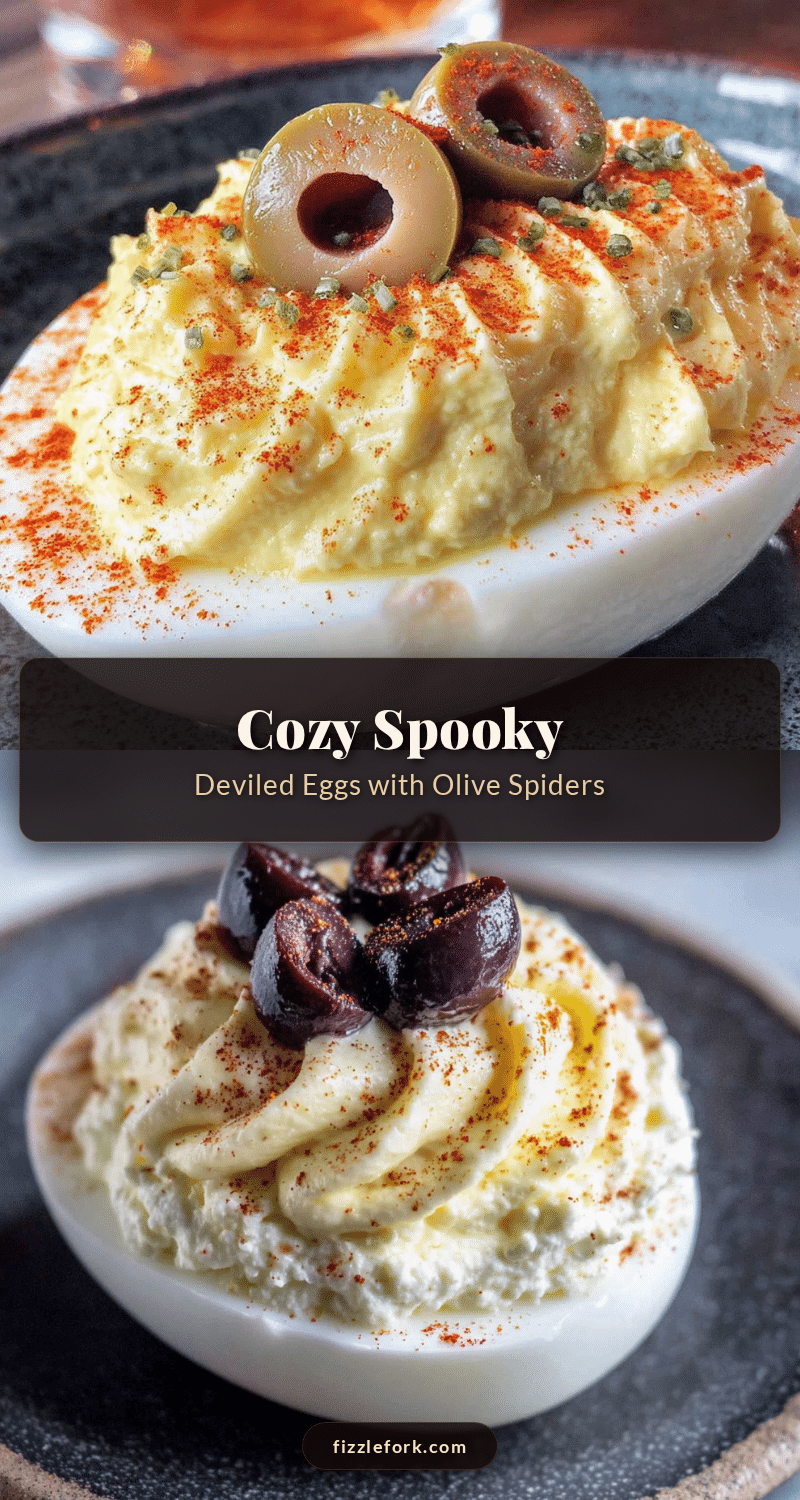 spooky deviled eggs recipe