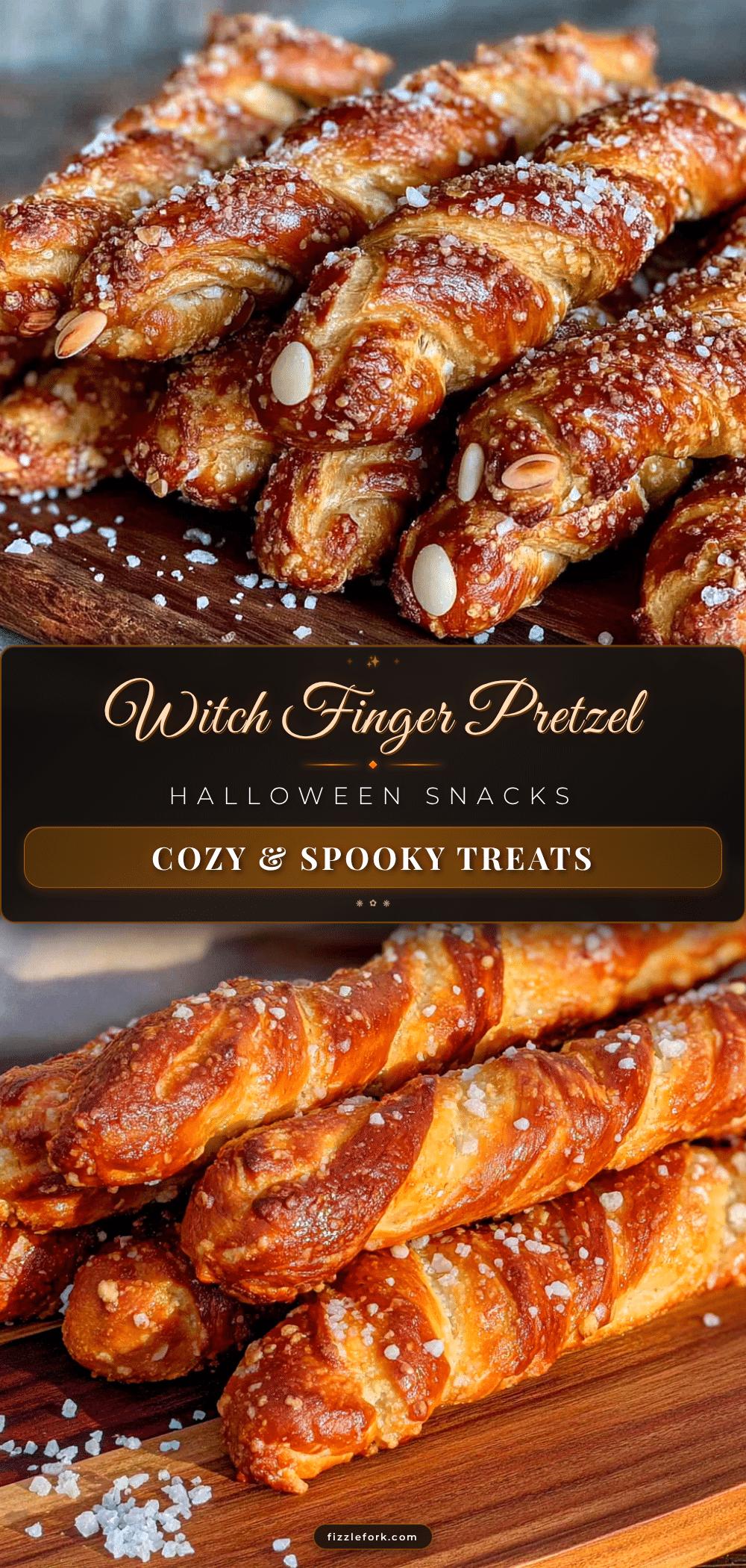 witch finger pretzels recipe