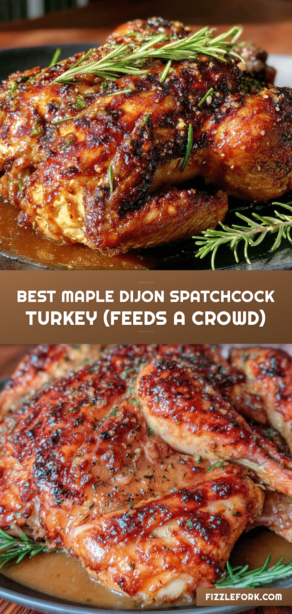best maple dijon spatchcock turkey recipe